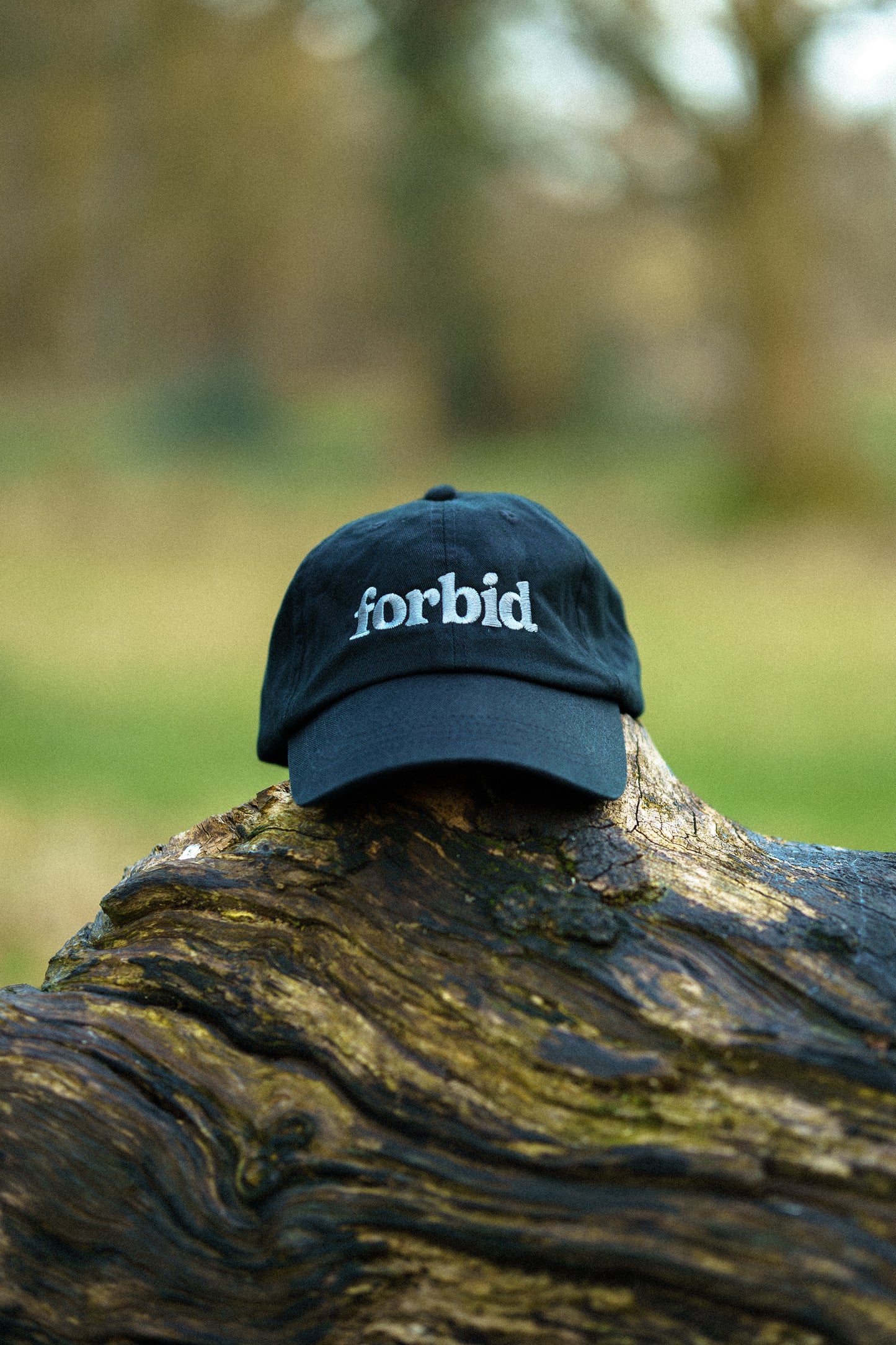 Forbid Dad Cap - Black