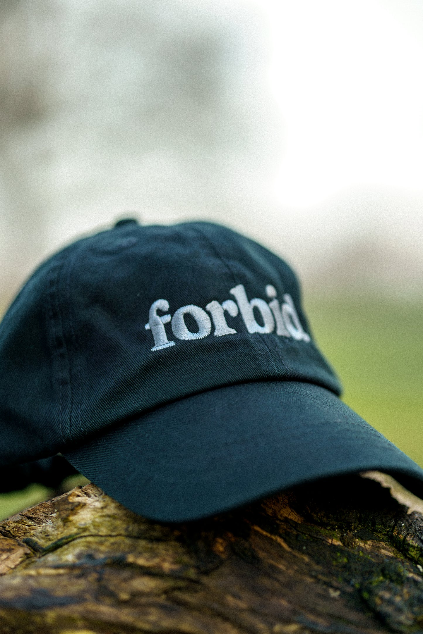 Forbid Dad Cap - Black
