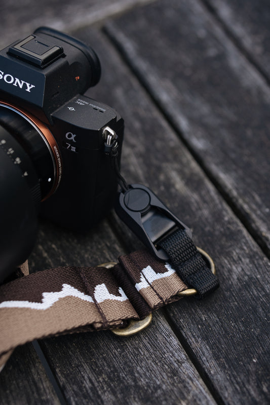 Camera Strap: Great Hound Ridge | Double Brown