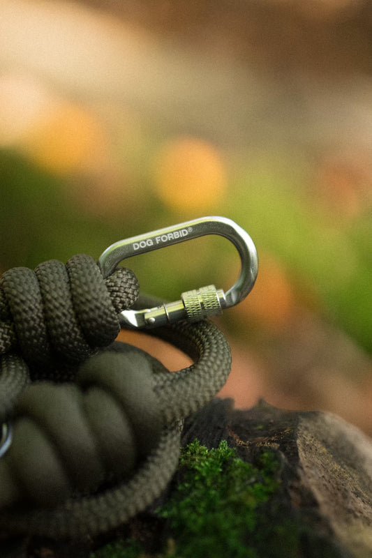 Dog Forbid® Aluminium Twist lock Carabiner