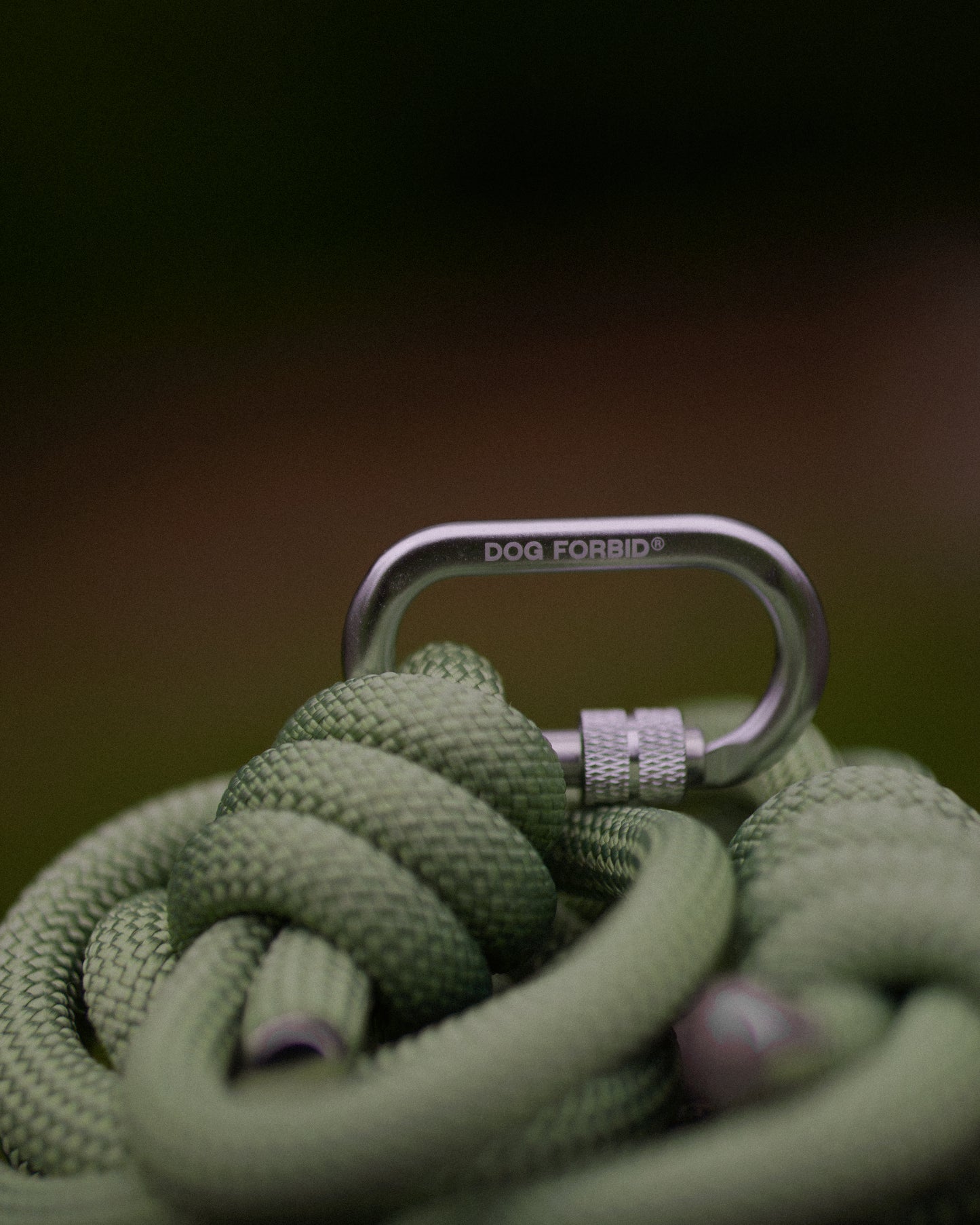 Dog Forbid® Aluminium Twist lock Carabiner