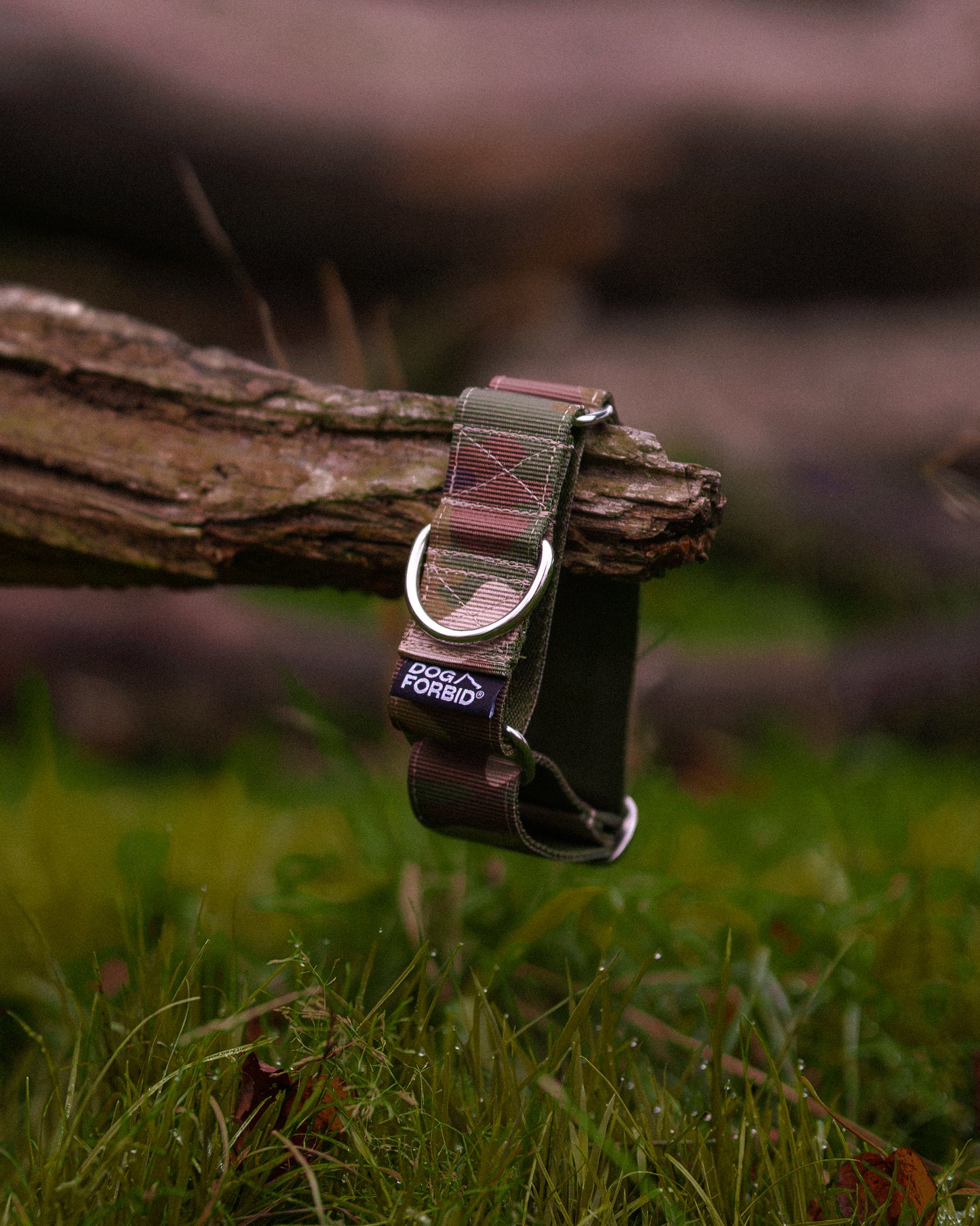 38mm Martingale: Camo & Khaki