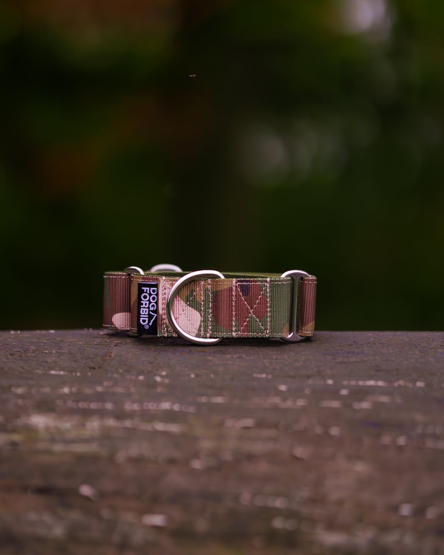 38mm Martingale: Camo & Khaki