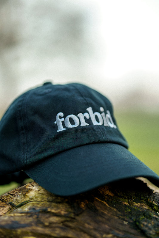 Forbid Dad Cap - Black