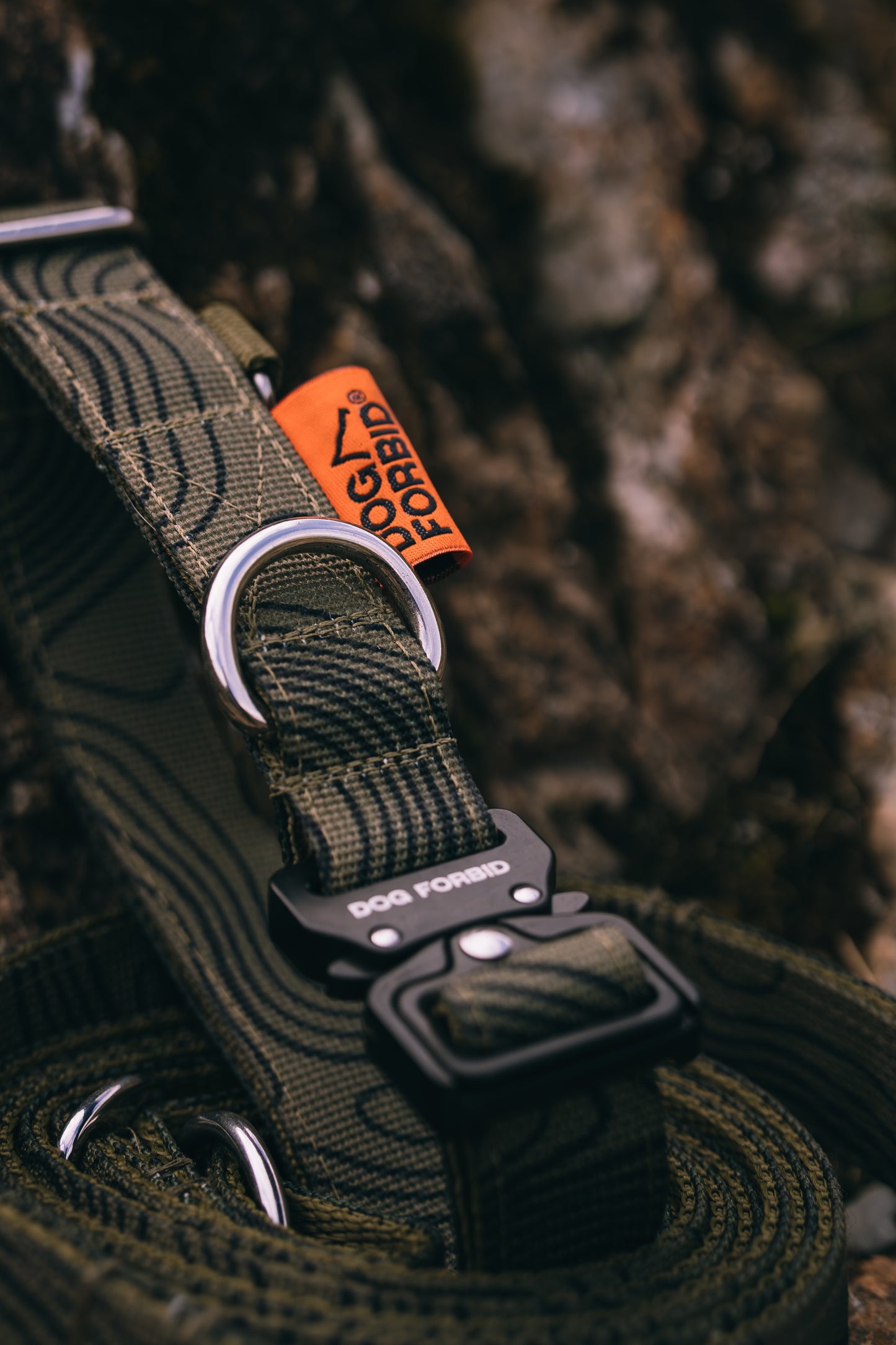 Buckle Collar: Khaki Terrain